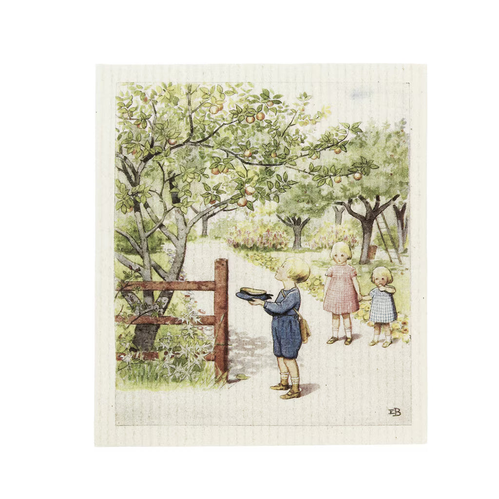 Disktrasor med Beskow-motiv