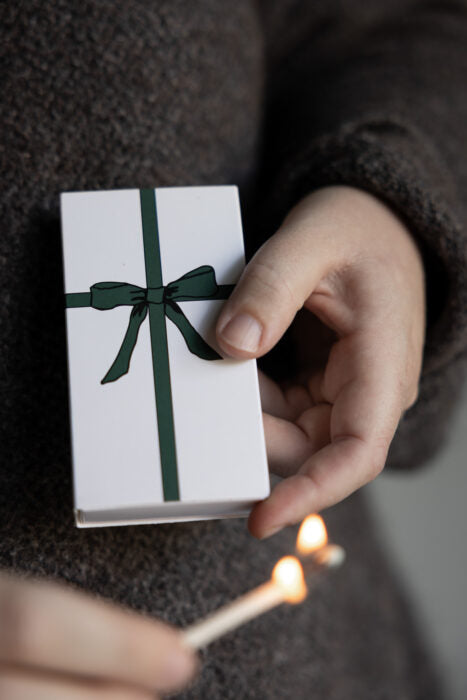 Tändsticksask 'Rosett'