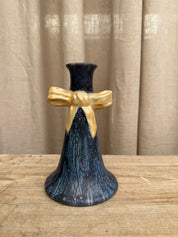 Ljusstake med rosett