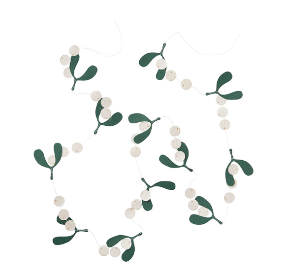 Pappersgirlang 'Mistel'