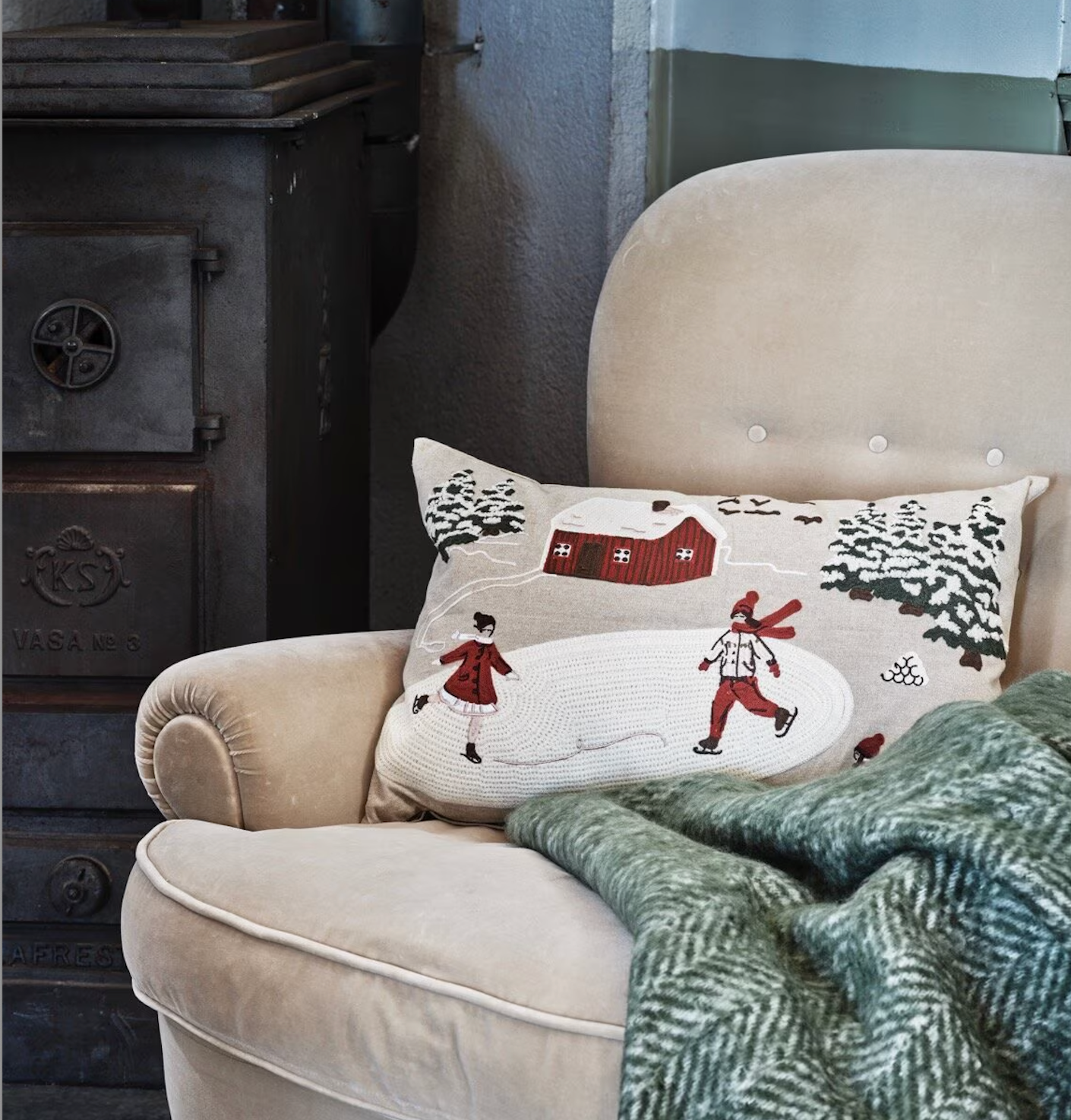 Kuddfodral 'Vinterland'